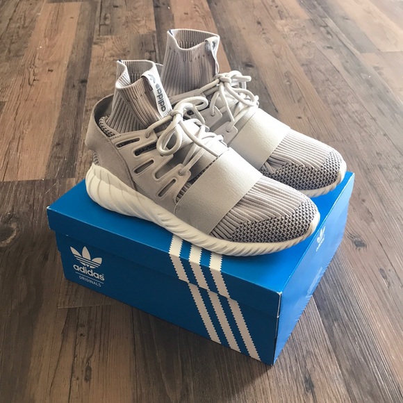 adidas tubular primeknit clear granite